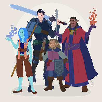 DnD party DnD party